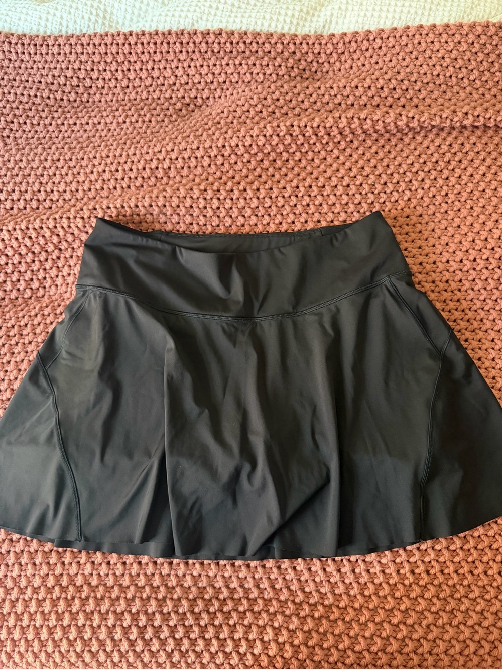 Black Athleta Ace Tennis Skort 15 1/2”